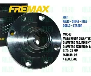 Maza de rueda Freemax Palio Siena