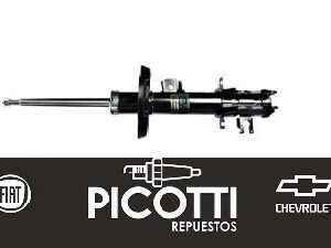 Amortiguador delantero izquierdo Nakata Fiorino/Qubo 12..