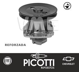 Bomba de agua reforzada VMG Fiat 128/147/Duna