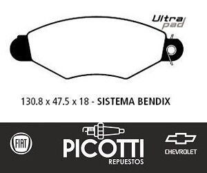 Pastillas de freno delanteras Litton Kangoo 02..