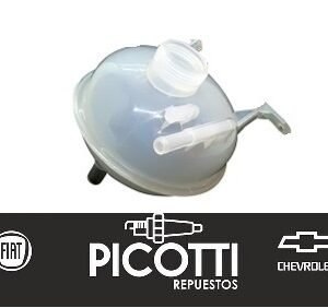 Depósito recuperador de agua c/dos picos Chevrolet Corsa 1.4