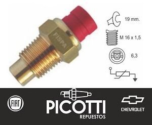 Bulbo transmisión de temperatura Fiat Duna/Fiorino