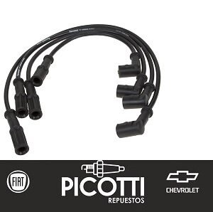 Cables bujía superior Fiat Palio-Siena-Uno-Fiorino 1.4 8v