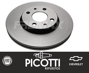 Discos de freno Freemax Fiat Punto 1.4-1.8 8v