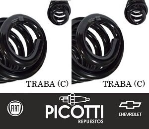Resorte de suspensión Car Prisma II GNC 17-18