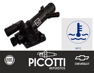 Termostato completo con soporte Renault 1.5