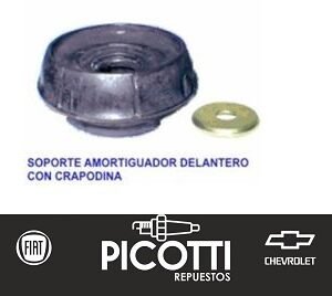 Cazoleta de suspension delantera con crapodina Renault Clio II/Kangoo/Symbol