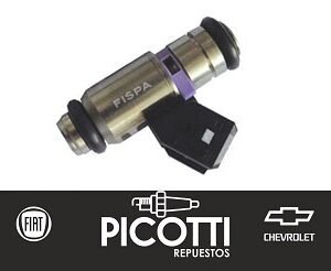 Inyector Fispa Fiat Palio/Uno 1.3-1.5 MPFI aro violeta 1 orificio