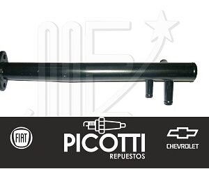 Caño 3 picos Fiat Duna 1.6 Motor Tipo