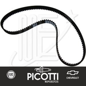 Correa de distribución original 129 dientes Fiat Palio 1.4 8v MPI