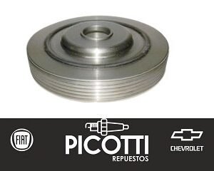 Polea de cigueñal Renault Clio/Megane/Kangoo 1.6 16v Motor K4M 6 Poli-V