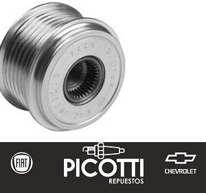 Polea rueda libre alternador Chevrolet S-10 / Blazer