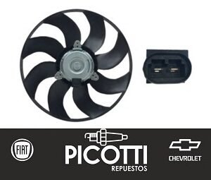 Electroventilador Omer Renault Duster / Kangoo Nafta c/AA