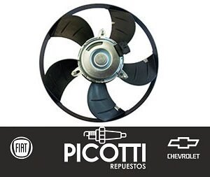 Electroventilador Omer Fiat Palio / Siena / Strada Fire c/AA 1.3-1.6-1.8